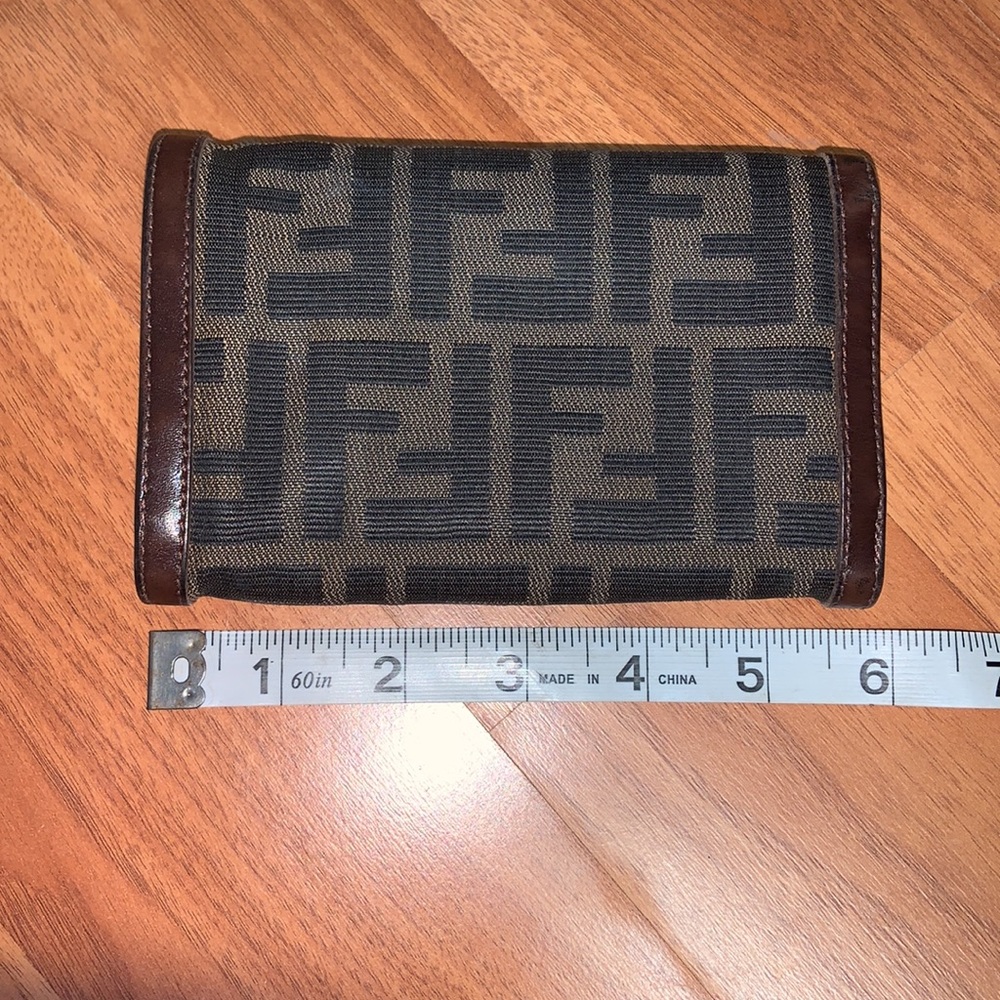 Authentic Fendi Zucca Snap Wallet - Picture 5 of 14